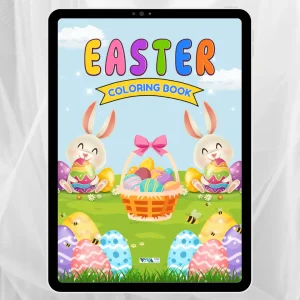 Oster-Abenteuer: 30 digitale Arbeitsblätter zum Ausmalen, Ausschneiden und Logiktraining (A4 APDF zum Ausdrucken)