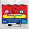 Heidi-und-Spidey-Methode: 32 Gehirnjogging-Übungen mit Spinnen und Spinnennetzen für Kinder und Erwachsene – Logik, Konzentration und Gedächtnis, ab 4 Jahren, A5, wiederverwendbar