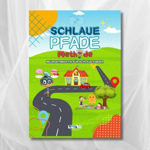 Schlaue Pfade-Methode – Spielerische Neuroübungen für Fokus und schnelles Denken: Linien und Gesten nachverfolgen, 4–104 Jahre, 48 Seiten, A5